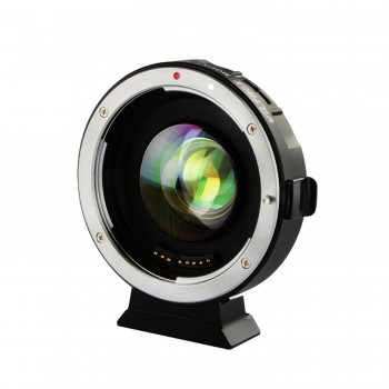 Viltrox EF-M2 II 0.71x Auto Focus Lens Mount Adapter For Canon EOS EF To M43 Viltrox EF-M2 II 0.71x Auto Focus Lens Mount Adapter For Canon EOS EF To M43
