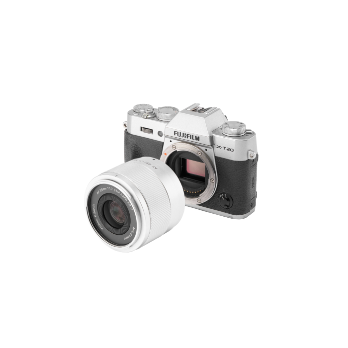 Viltrox 25mm AF F1.7 Air APS-C Lens Fuji X-Mount - SILVER