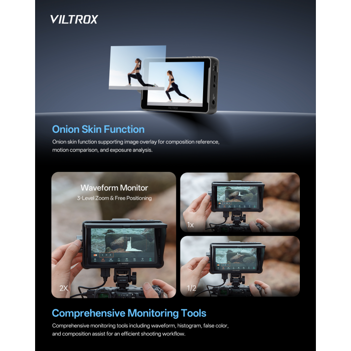 Viltrox DC-550 Pro ll Portable 5.5 Inch HD Camera Monitor