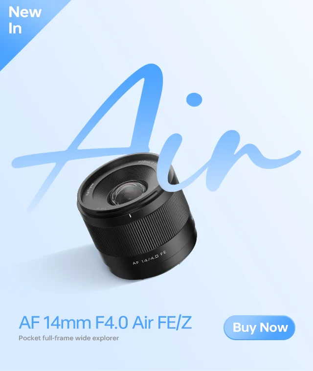 Viltrox AF 14mm F4.0 Air Full-Frame Lens for Sony E-Mount and Nikon Z-Mount