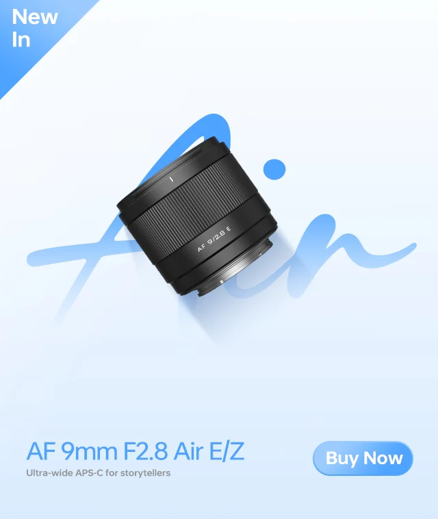 Viltrox AF 9mm F2.8 Air APS-C Lens for Sony E-Mount & Nikon Z-Mount
