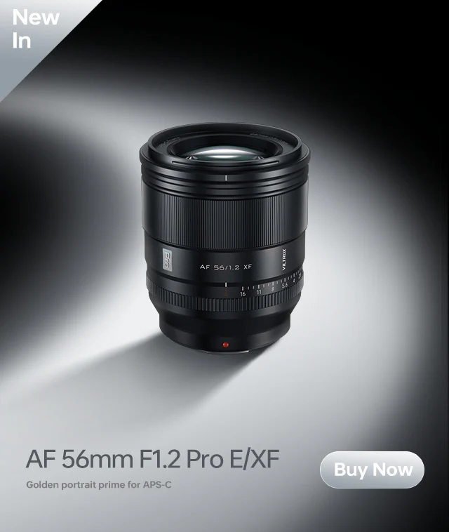 Viltrox 56mm f1.2 PRO Portrait Prime Lens for for Fuji X Mount & Sony E Mount